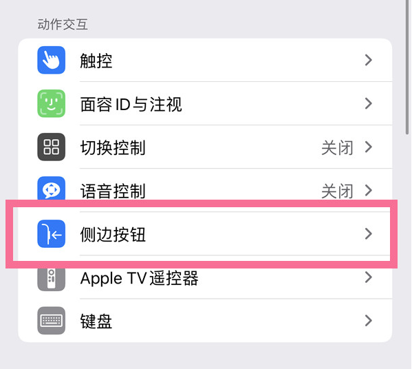 下陆苹果14维修店分享iPhone14 Plus侧键双击下载功能关闭方法 